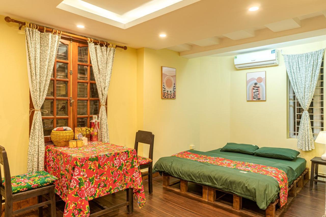 Hanoi Retro 80S Homestay Hanói Exterior foto